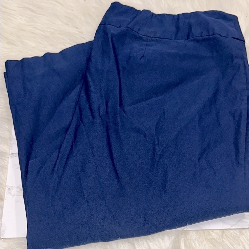 New Directions Stylish Blue Pants curvy fit size 24W